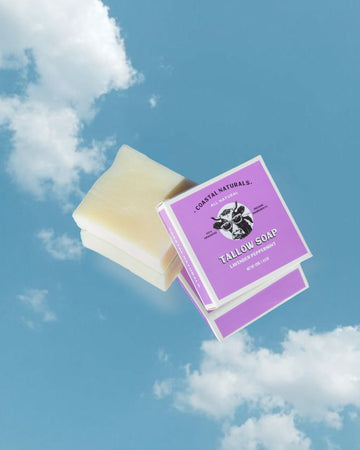 Lavender & Peppermint Grass Fed Tallow Soap